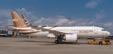 First ACJ320neo prepares for maiden flight