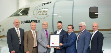 Transport Canada certifies Global 7500