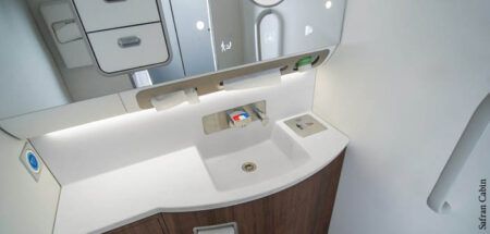 The Safran Cabin Lavatory