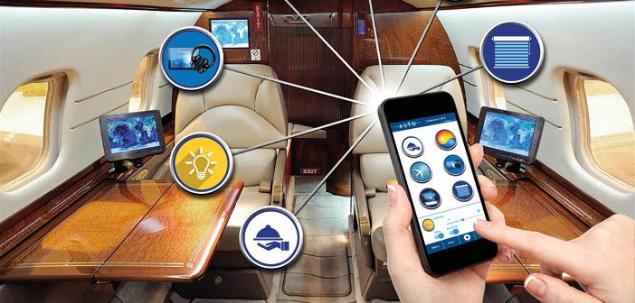 The Alto Cadence remote control app enables control over a wide range of cabin systems
