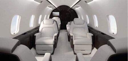 The Bombardier Challenger 350 business jet