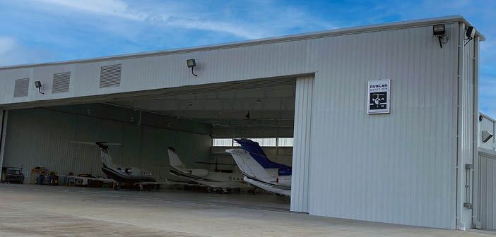 Duncan Aviation’s new Houston satellite provides ramp access for customers at William P. Hobby International Airport
