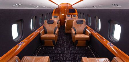 The Global Express XRS recently refurbished by Duncan Aviation