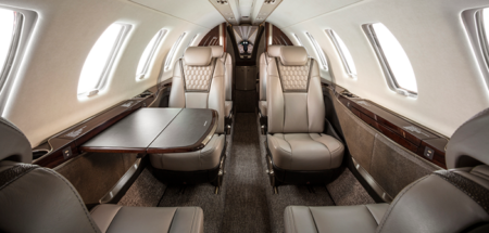 The Citation CJ4 Gen2 interior