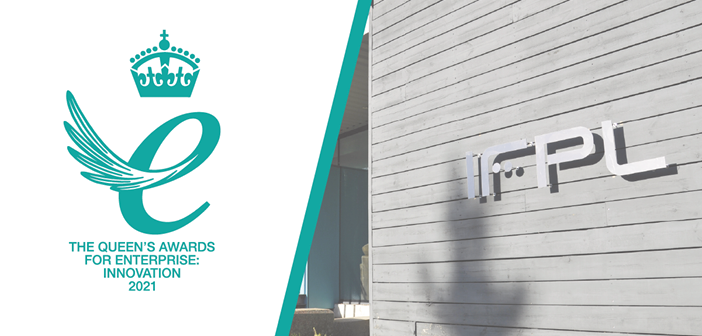 IFPL won a 2021 Queen's Award for Enterprise, in the Innovation category