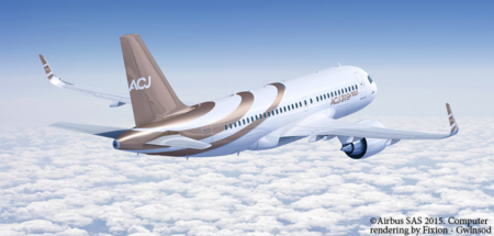 The ACJ319neo is part of the ACJ320neo family of corporate jets