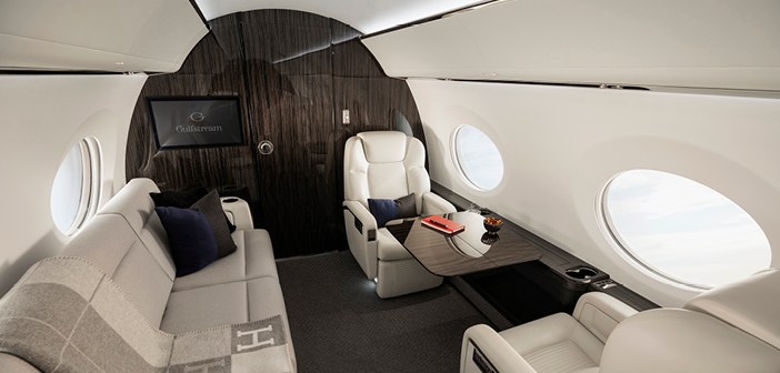The award-winning Gulfstream G500 interior