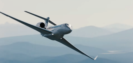 A Gulfstream aircraft