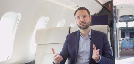 Thomas Fissellier, in a Challenger 605 cabin, explains all about Bombardier's Certified Pre-Owned programme