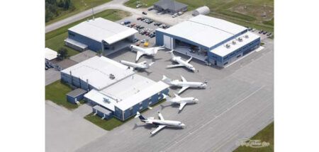 Flying Colours' Peterborough facility from the air