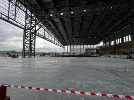 MRO facility under construction