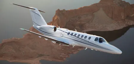 Citation CJ3 Gen2 in flight