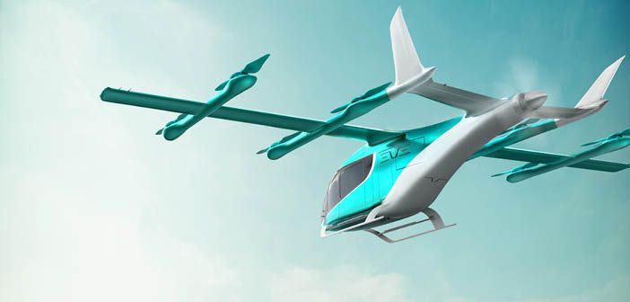 Eve Air Mobility eVTOL rendering