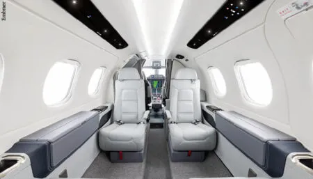 Phenom 100EX cabin