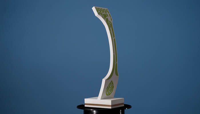 The Crystal Cabin Award trophy