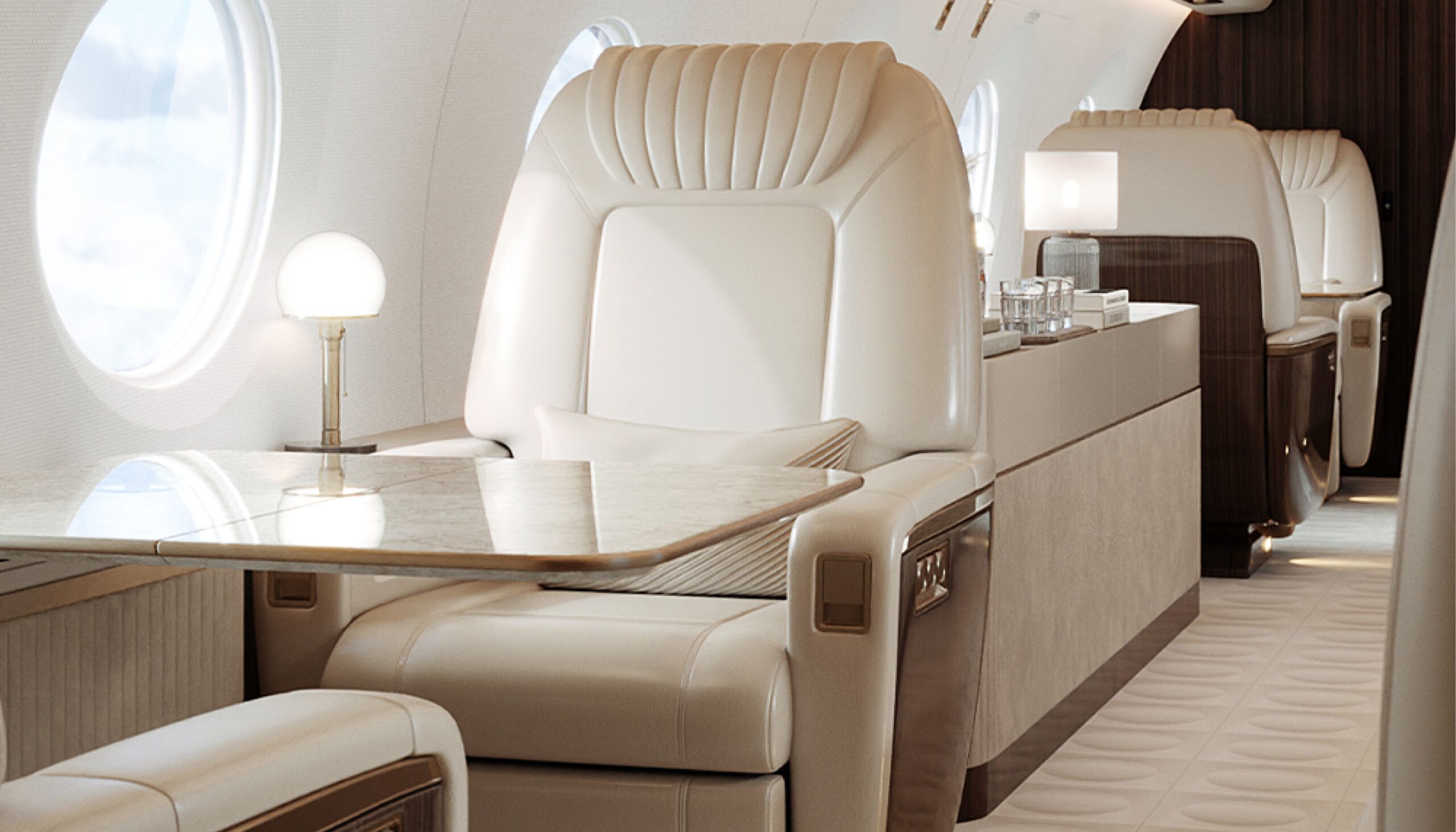 seat in business jet