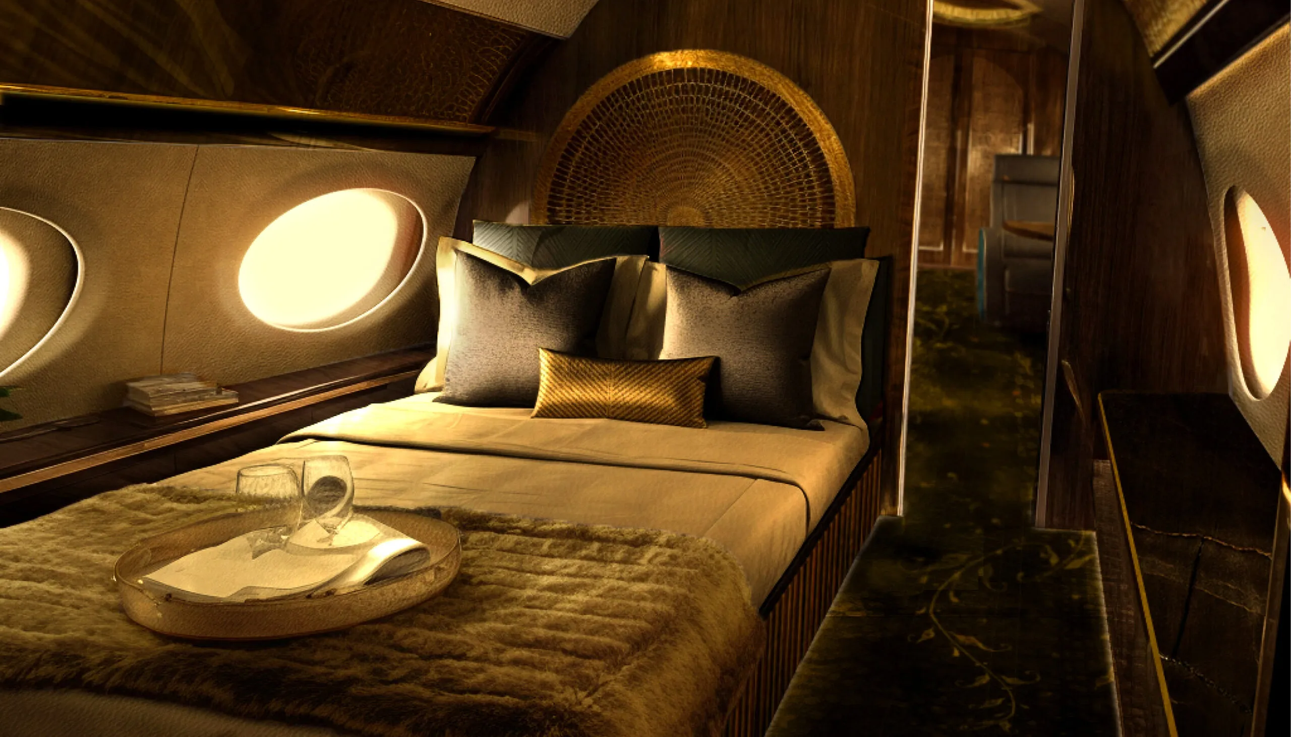G650ER interior