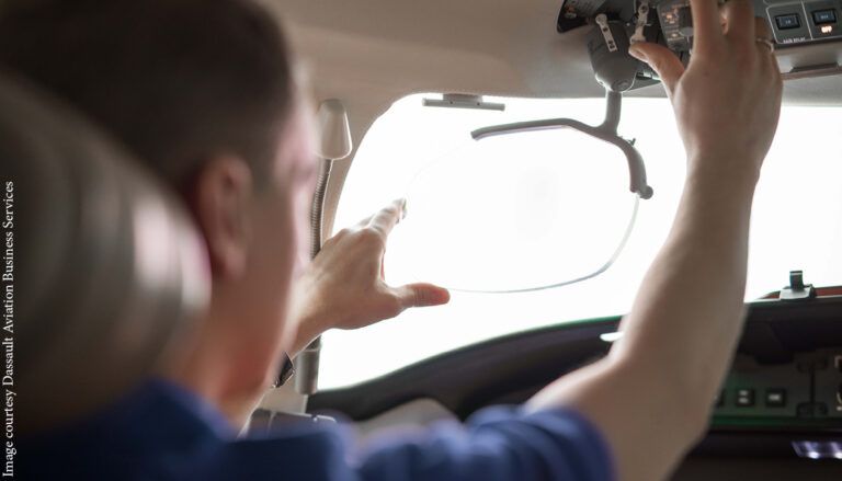 aircraft cockpit