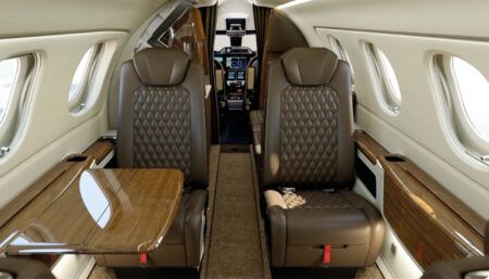 Embraer Phenom 300 interior