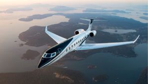 Gulfstream G700 in flight