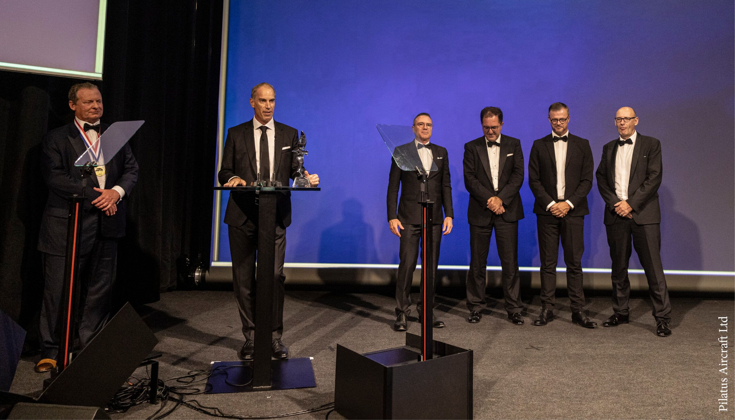 Group photo at awards presentation