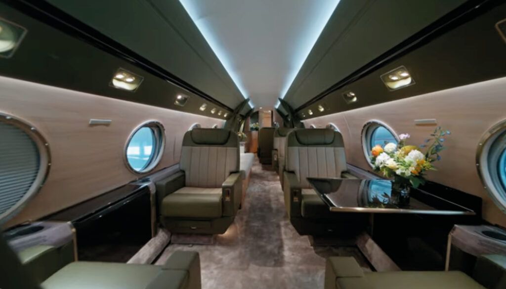 Gulfstream V interior