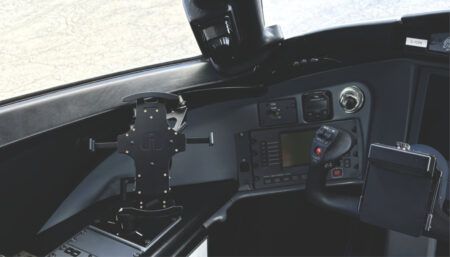 EFB in aircraft cockpit