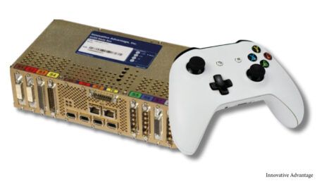 AVDS box with gaming controller