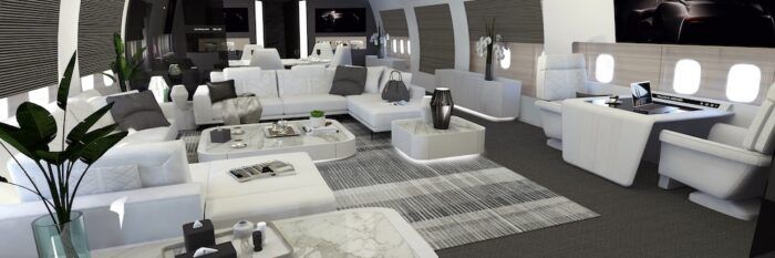 VIP B747-800 lounge