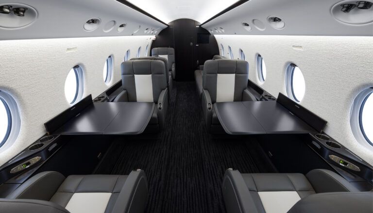 Gulfstream G200 interior