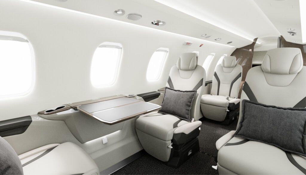 Pilatus PC-24 cabin