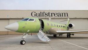 Gulfstream G650 outside Gulfstream facility