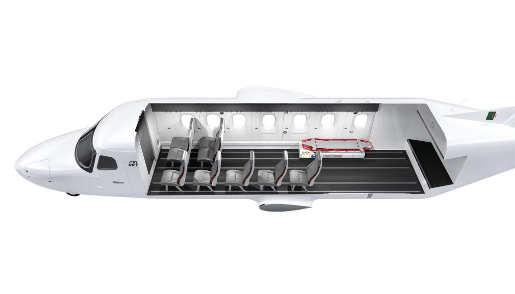 IM産業　コルセア•スカイライナー　40 First order for aero-medical Cessna SkyCourier | Business Jet