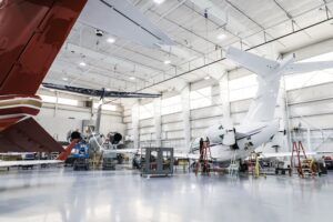 Duncan Aviation airframe facility in Michigan