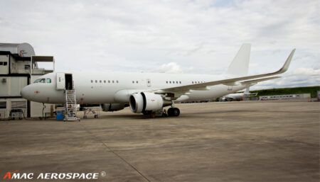 Airbus A320 on tarmac