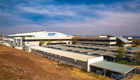 ADS-B projects completed at ExecuJet MRO Services South Africa ExecuJet MRO Services facility exterior