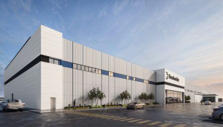 Rendering of Bombardier facility