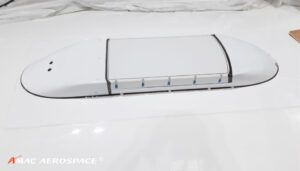 Radome on aircraft fuselage