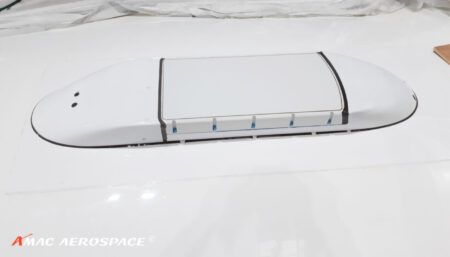 Radome on aircraft fuselage