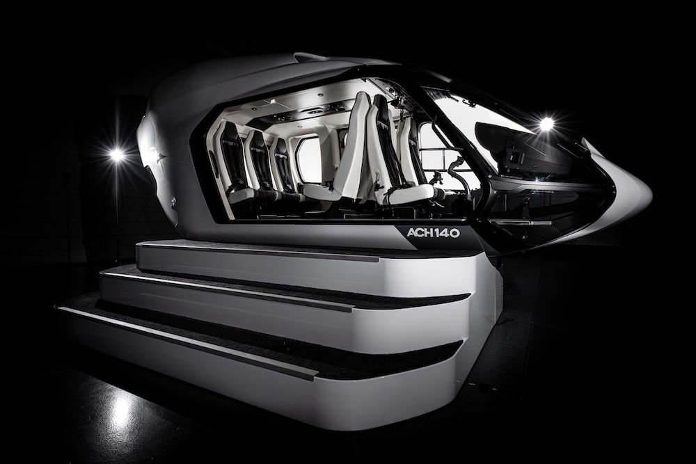 ACH140 mock-up showcases new ACH Line design language | Business Jet ...