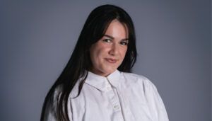 Portrait of Lucie Weber.