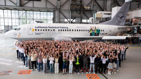 Lufthansa Technik marks 70 years of training with 287 new recruits