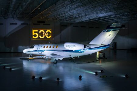 Textron marks 500th Citation CJ4 delivery with Philippines customer